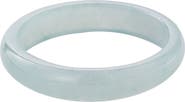 Adornia Natural Jade Band Ring