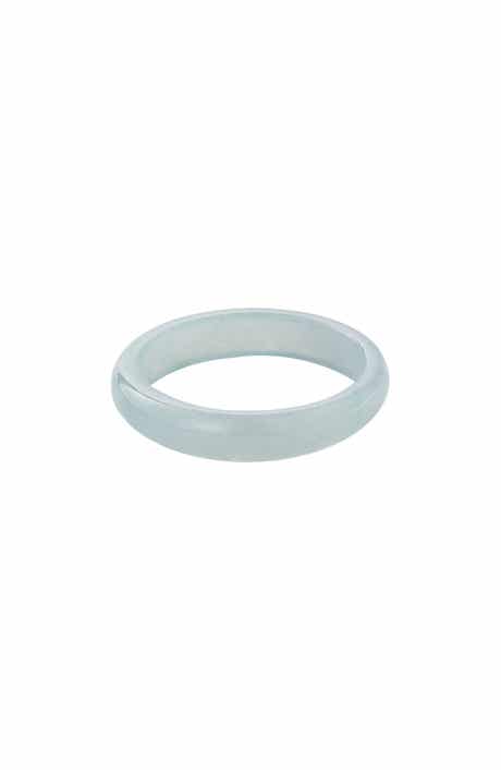 Natural Jade Band Ring