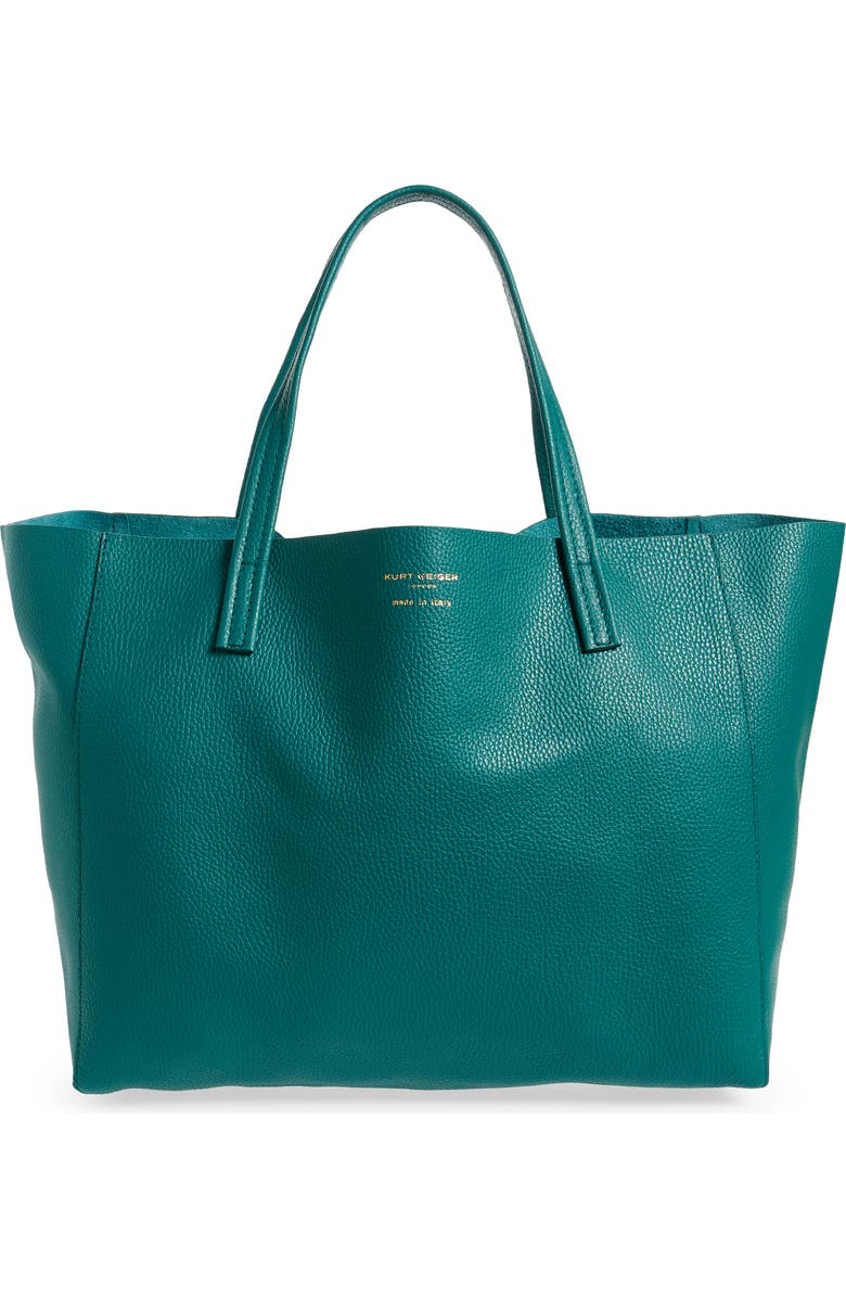 Kurt Geiger London Violet Leather Tote, Main, color,