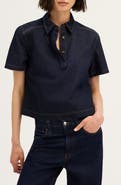 Madewell Boxy Denim Polo