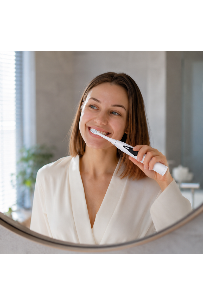 Mario Lopez USB Electric Toothbrush & USB Water Flosser, Alternate, color, White