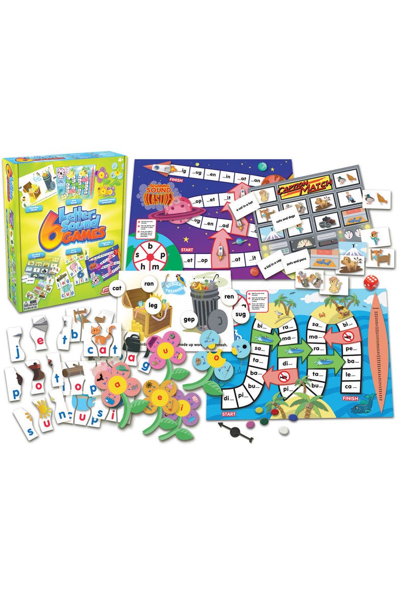 Different Letter Sound Games, Alternate, color, Multicolored