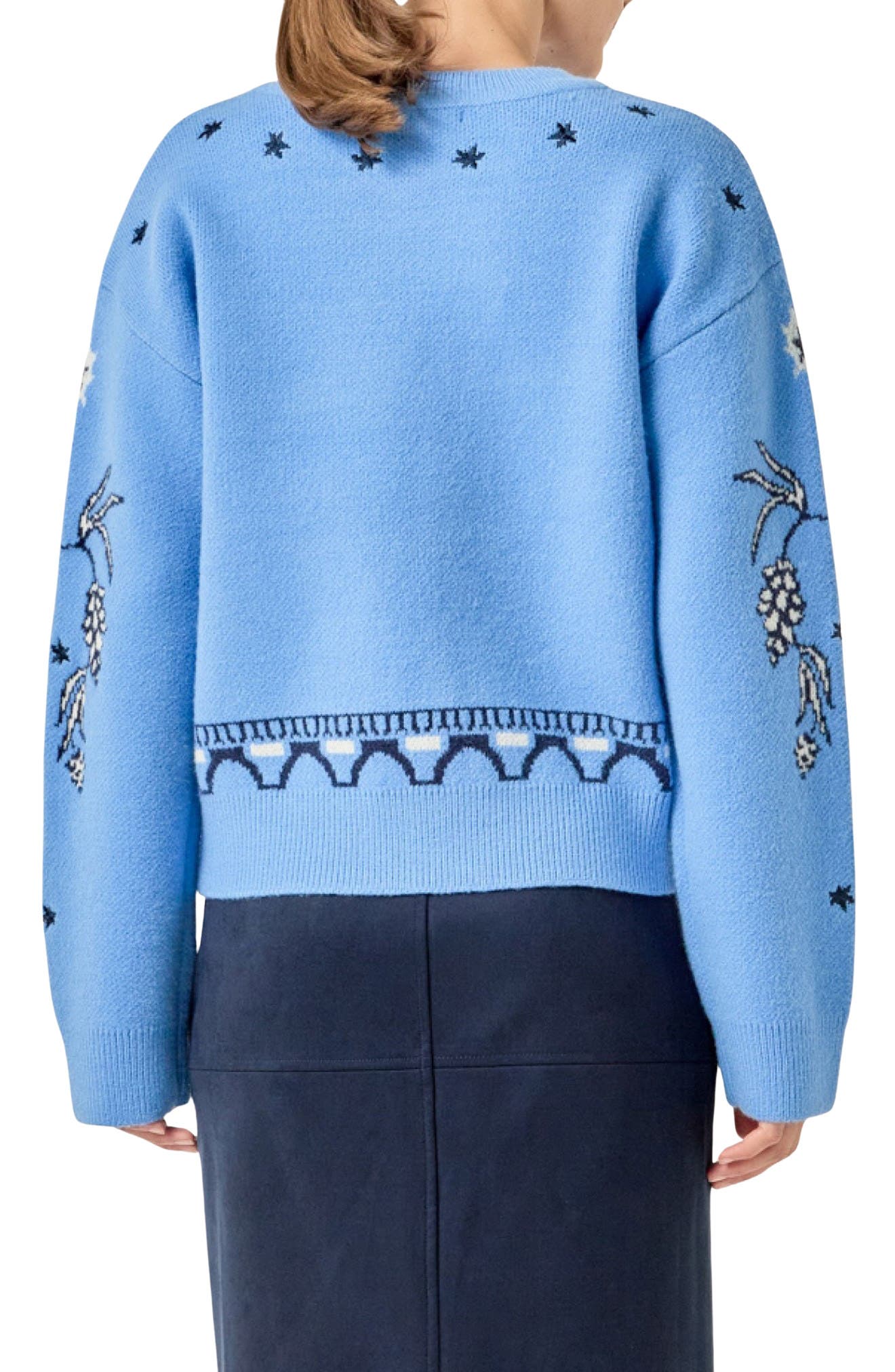 English Factory Townhouse Holiday Sweater (Women) | Nordstrom