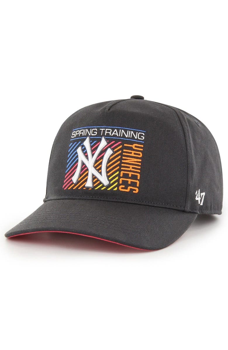 '47 Men's '47 Charcoal New York Yankees 2023 Spring Training Reflex Hitch Snapback Hat, Main, color, Charcoal