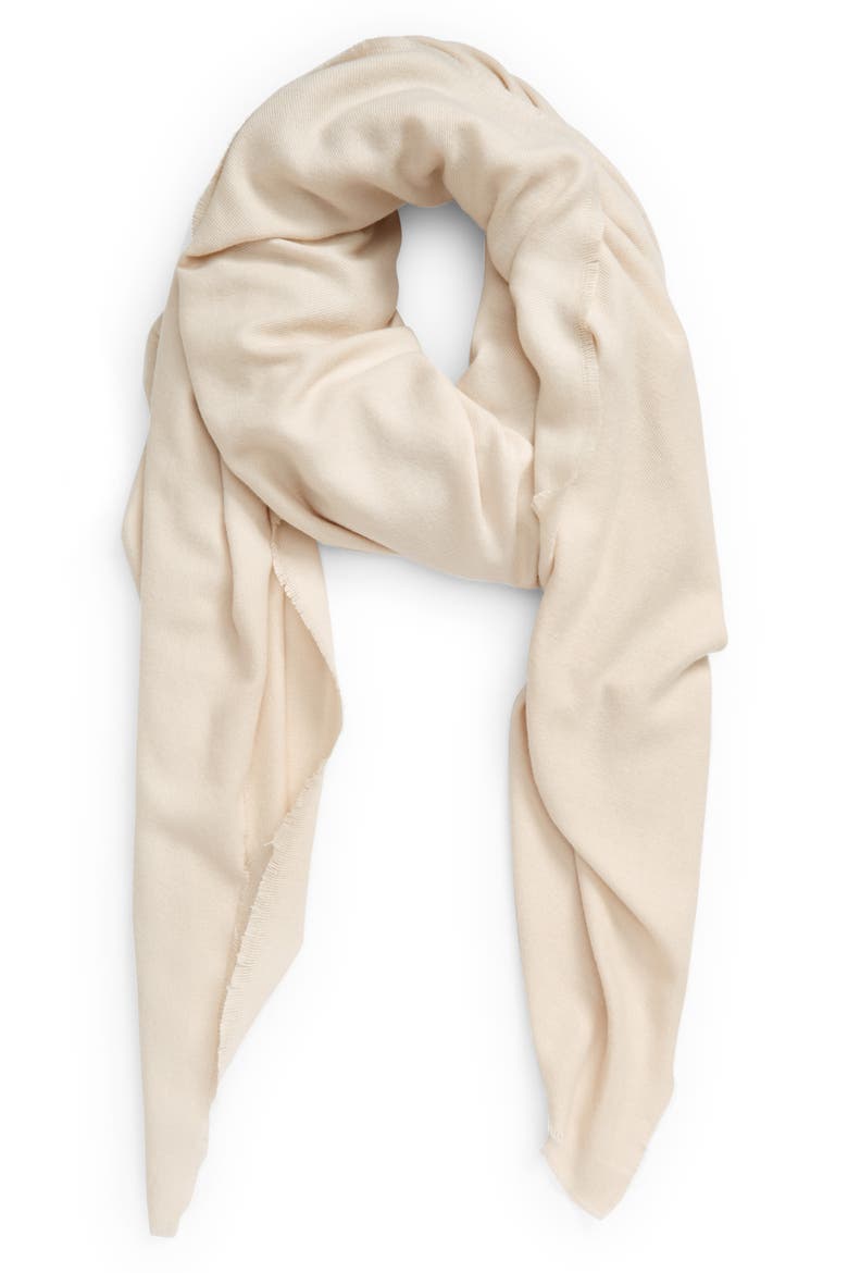 Tasha Oversize Scarf, Main, color, IVORY