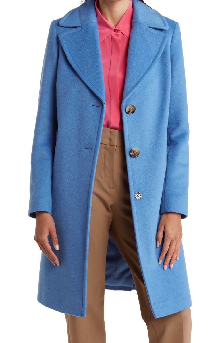 Sam Edelman Wool Blend Coat, Main, color, 