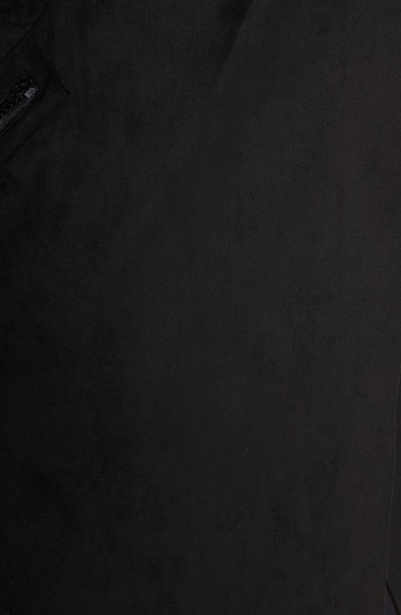 Blanc Noir Sleeper Drape Front Jacket, Alternate, color,