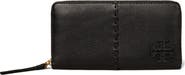 Tory Burch McGraw Continental Leather Zip Wallet