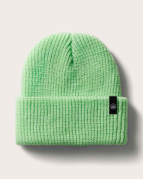 Hemlock Ranger Baby Beanie In Lime