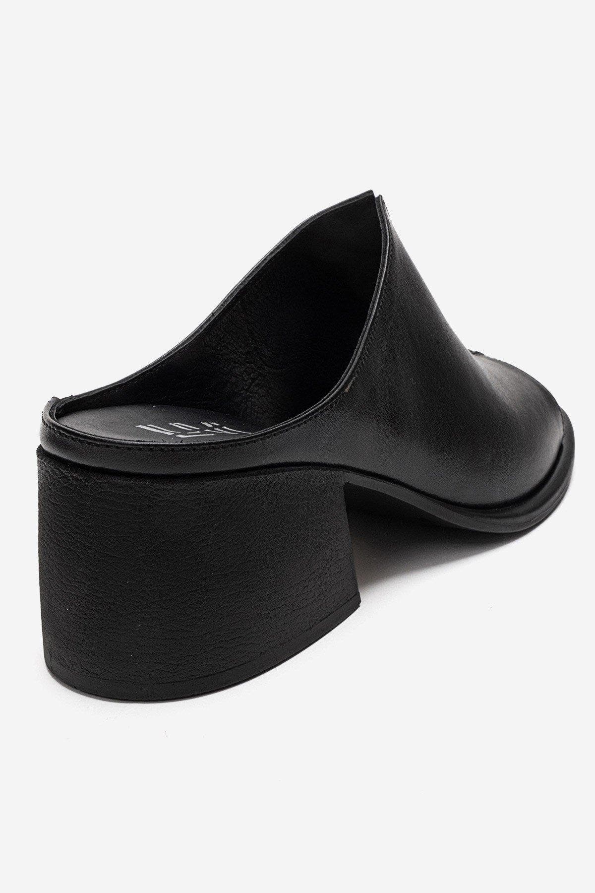 Forever & Always Shoes Sorex Leather Block Heel Sandal, Alternate, color, Black