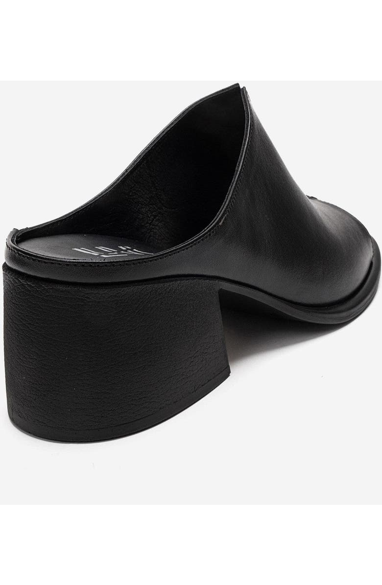 Forever & Always Shoes Sorex Leather Block Heel Sandal, Alternate, color, Black