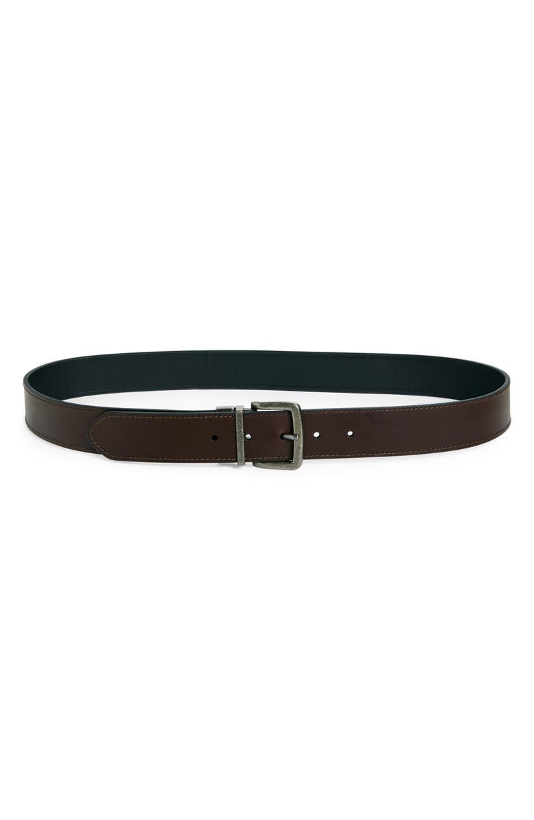 Joe's Reversible Leather Belt, Main, color, Brown/ Black