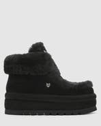Naked Wolfe Bambi Tan Suede/Shearling