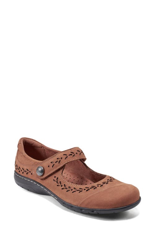 Shop Rockport Cobb Hill Perry Mary Jane Ballet Flat In Medium Natural