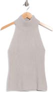 THE CASHMERE PROJECT Mock Neck Cashmere Blend Sweater Tank