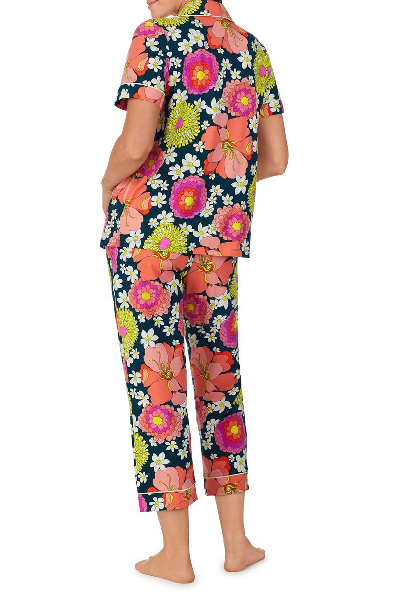 BedHead Pajamas x Trina Turk Print Crop Pajamas, Alternate, color,