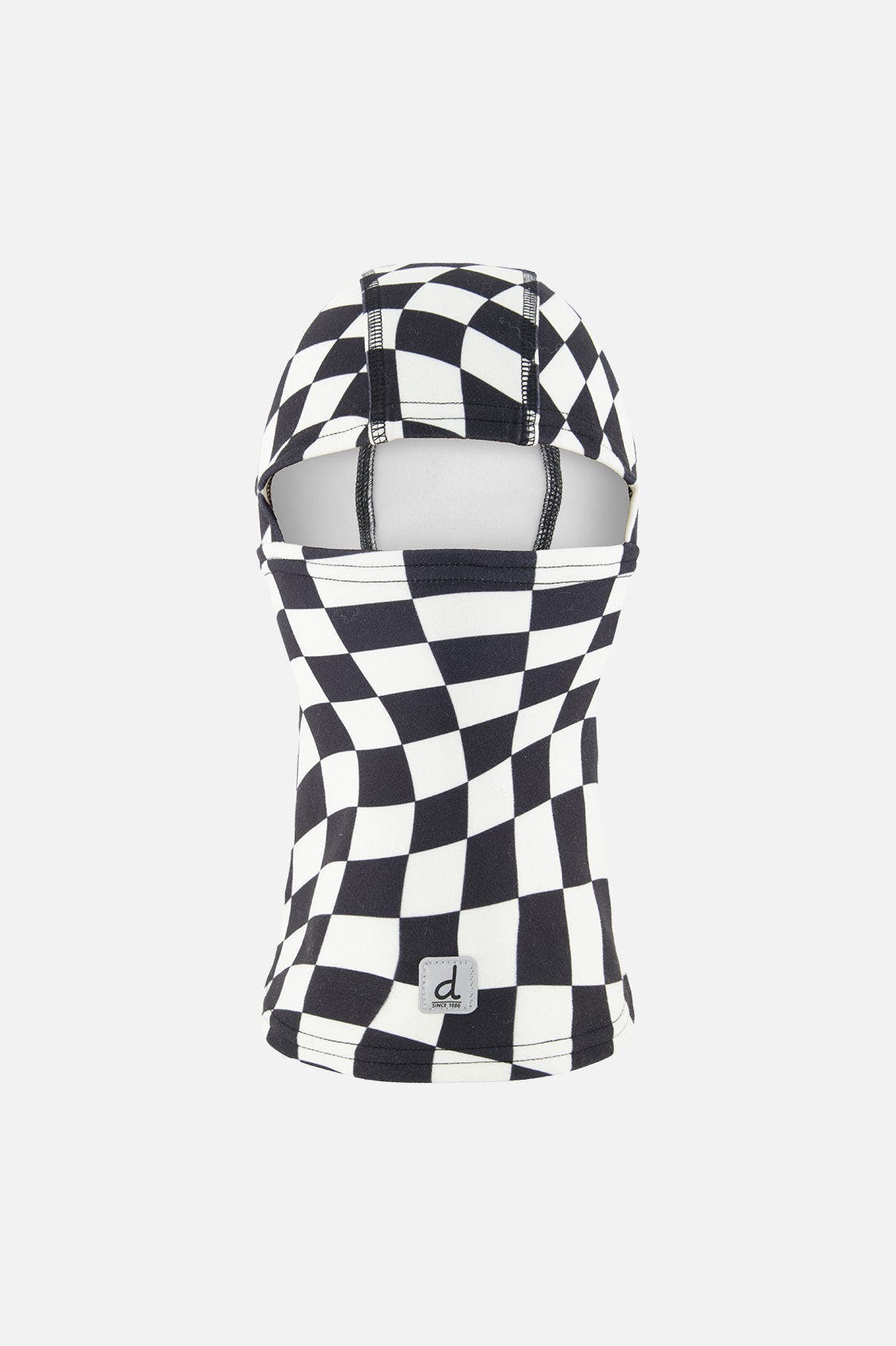 selected White Checkered Print