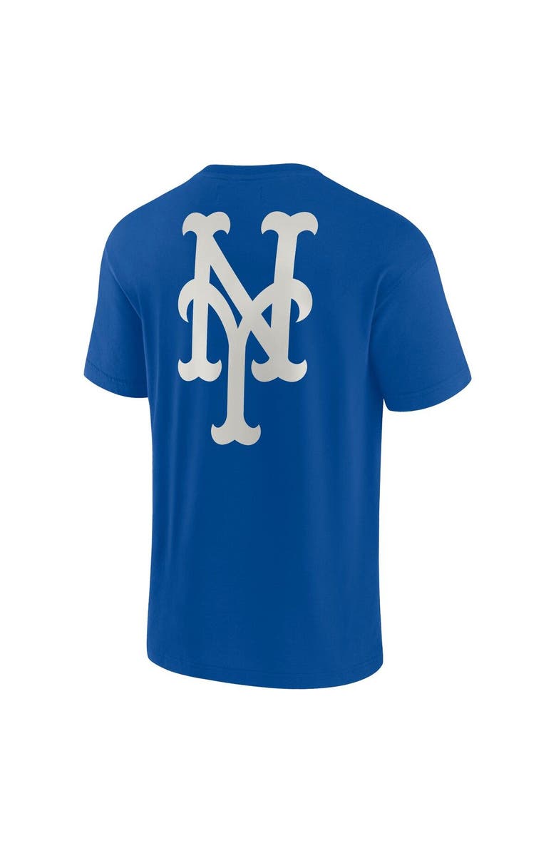 Fanatics Signature Unisex Fanatics Signature Royal New York Mets Elements Super Soft Short Sleeve T-Shirt, Alternate, color, Royal