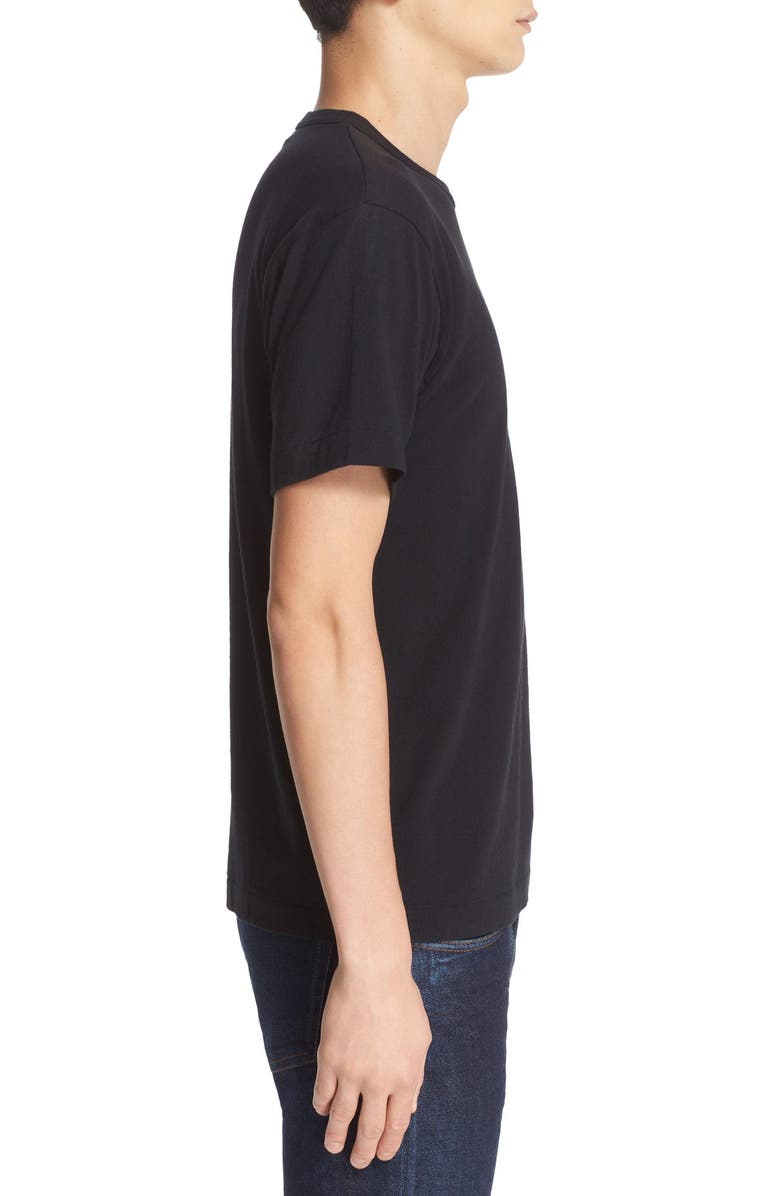 Comme des Garçons PLAY Logo Slim Fit Graphic T-Shirt, Alternate, color, Black