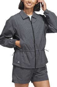 adidas Ultimate365+ Peplum Grid Jacket
