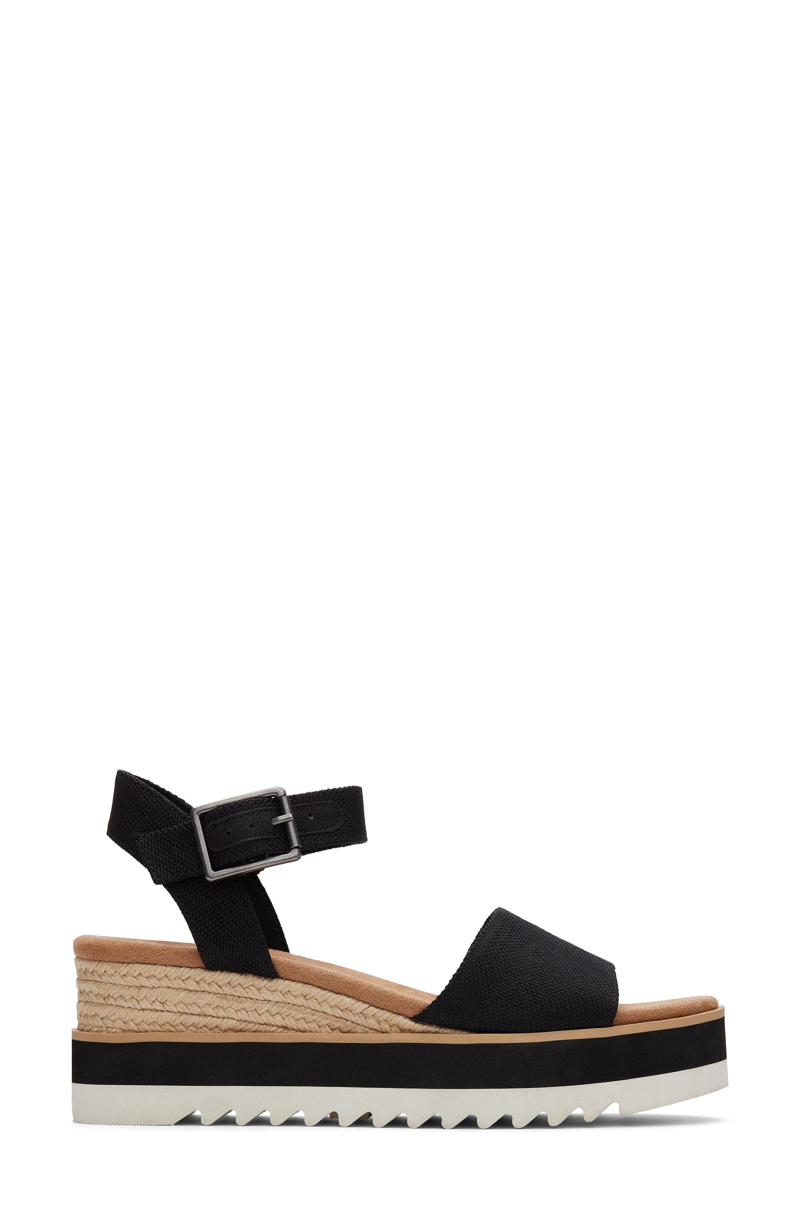 TOMS Diana Platform Wedge Sandal, Alternate, color, 