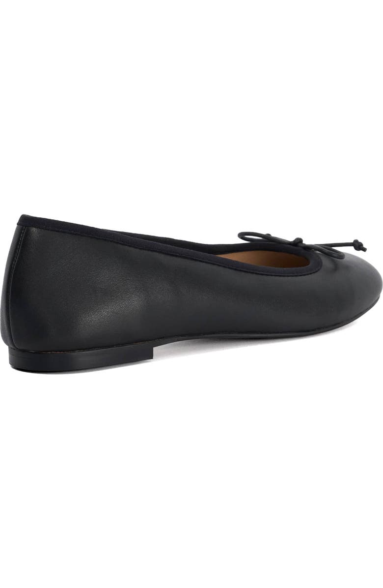 Dune London Helenne Ballet Flat, Alternate, color, Black