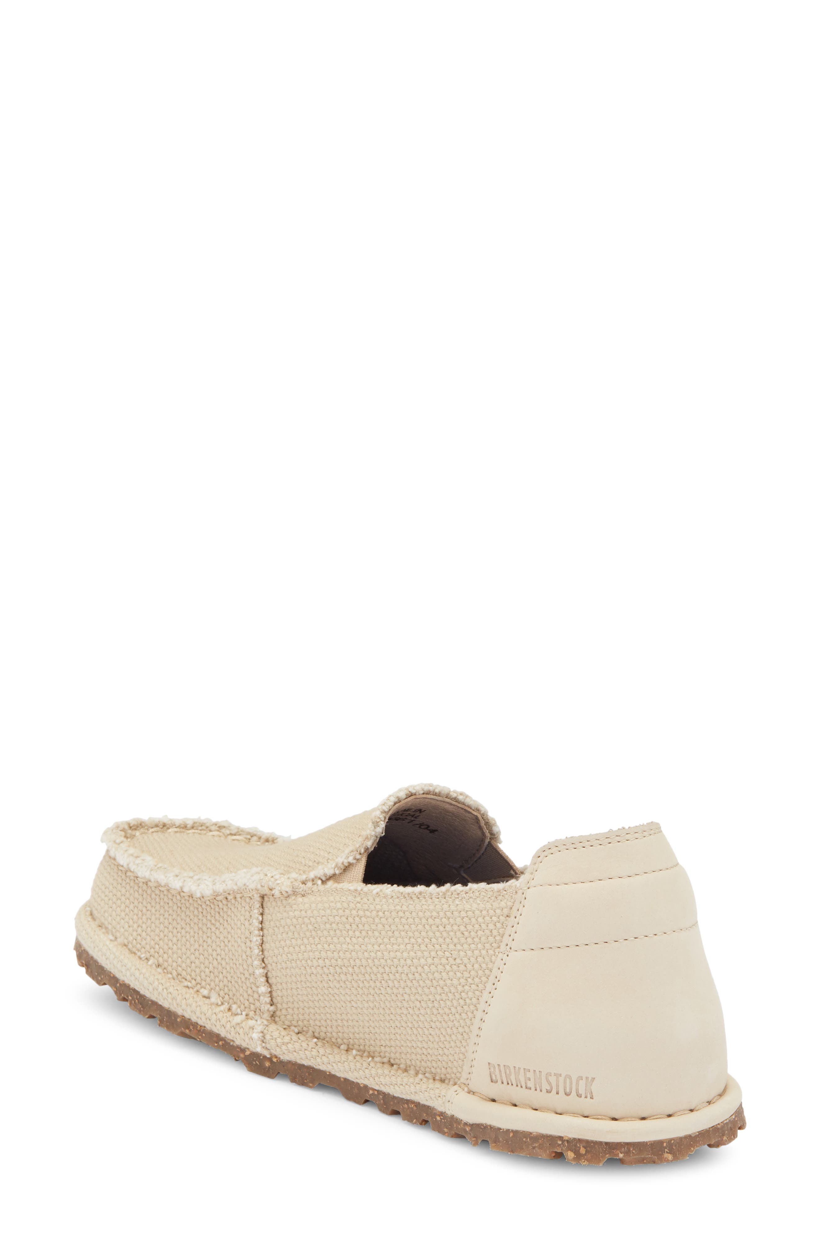 Birkenstock Utti Canvas Loafer - Discontinued, Alternate, color, Sandcastle