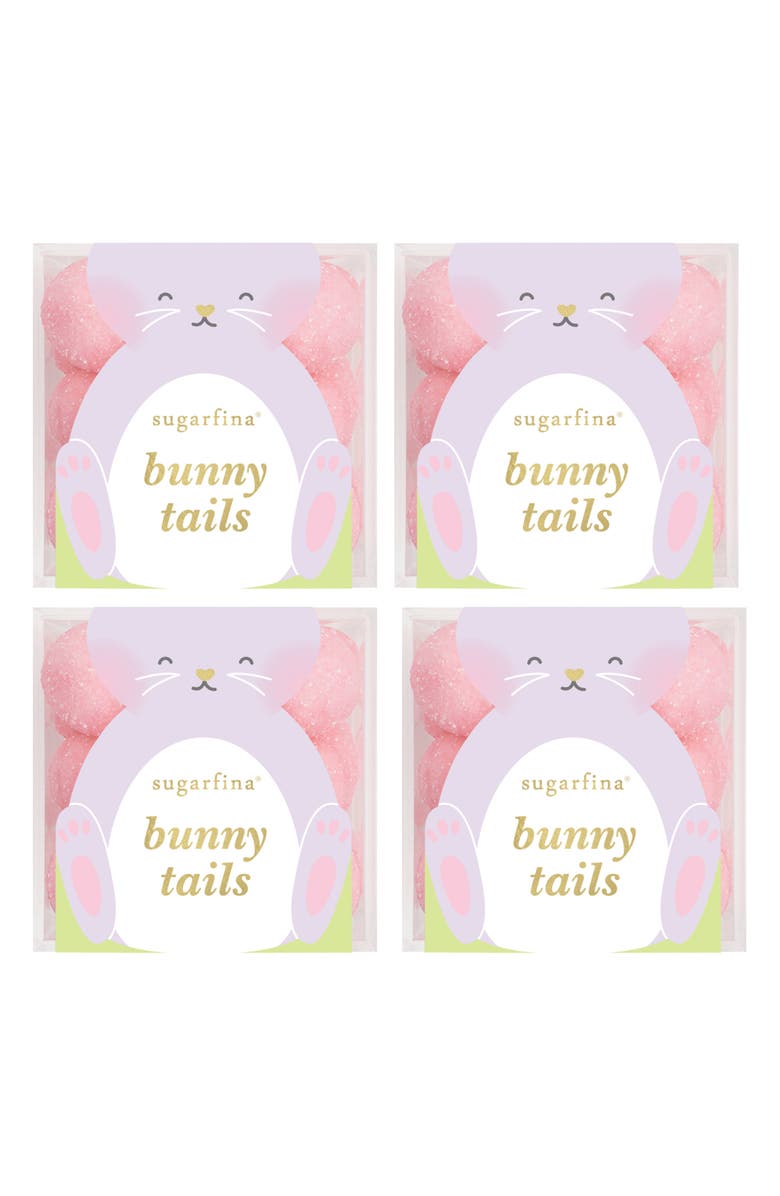 sugarfina Bunny Tails Set of 4 Candy Cubes, Main, color, 