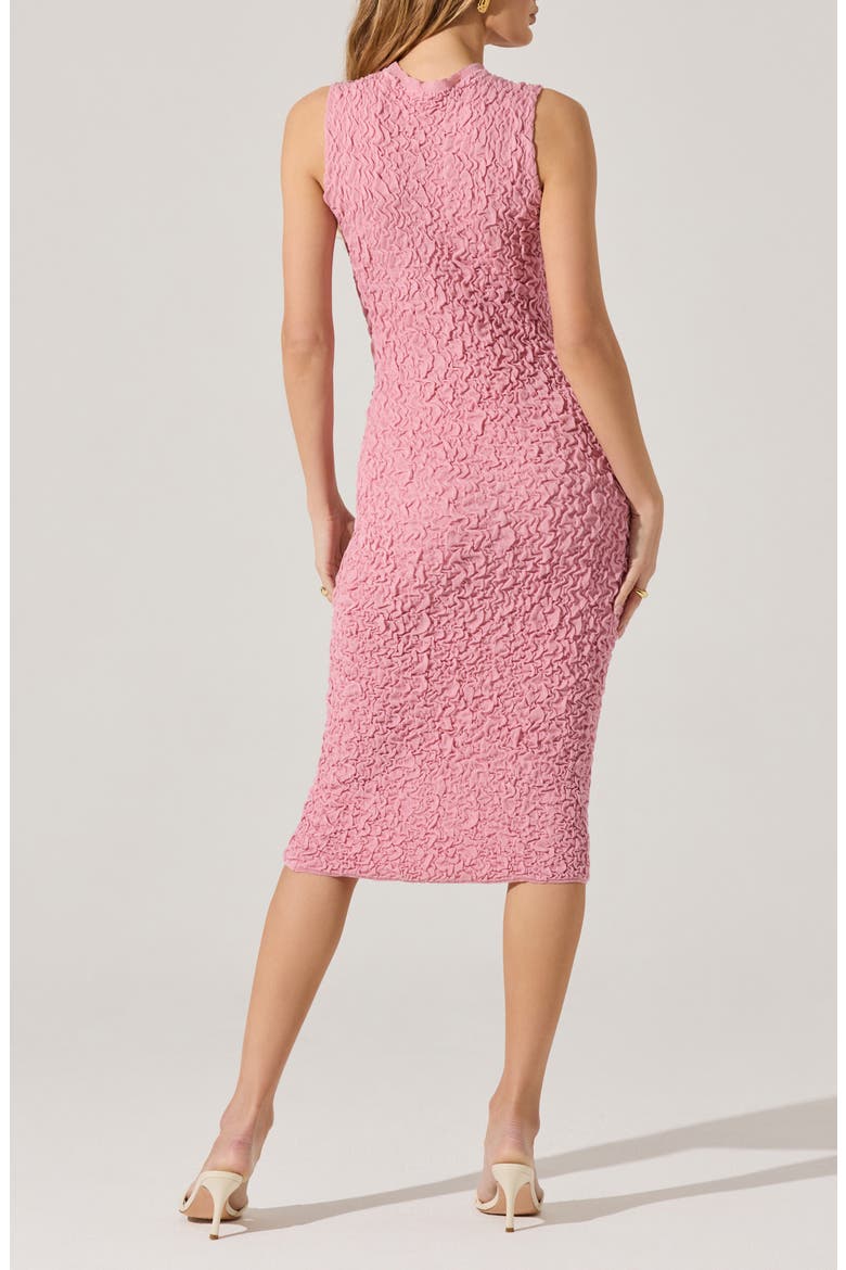 scrunched bodycon dress Over and Over Sage Green Ribbed Drawstring Ruched Bodycon Dress