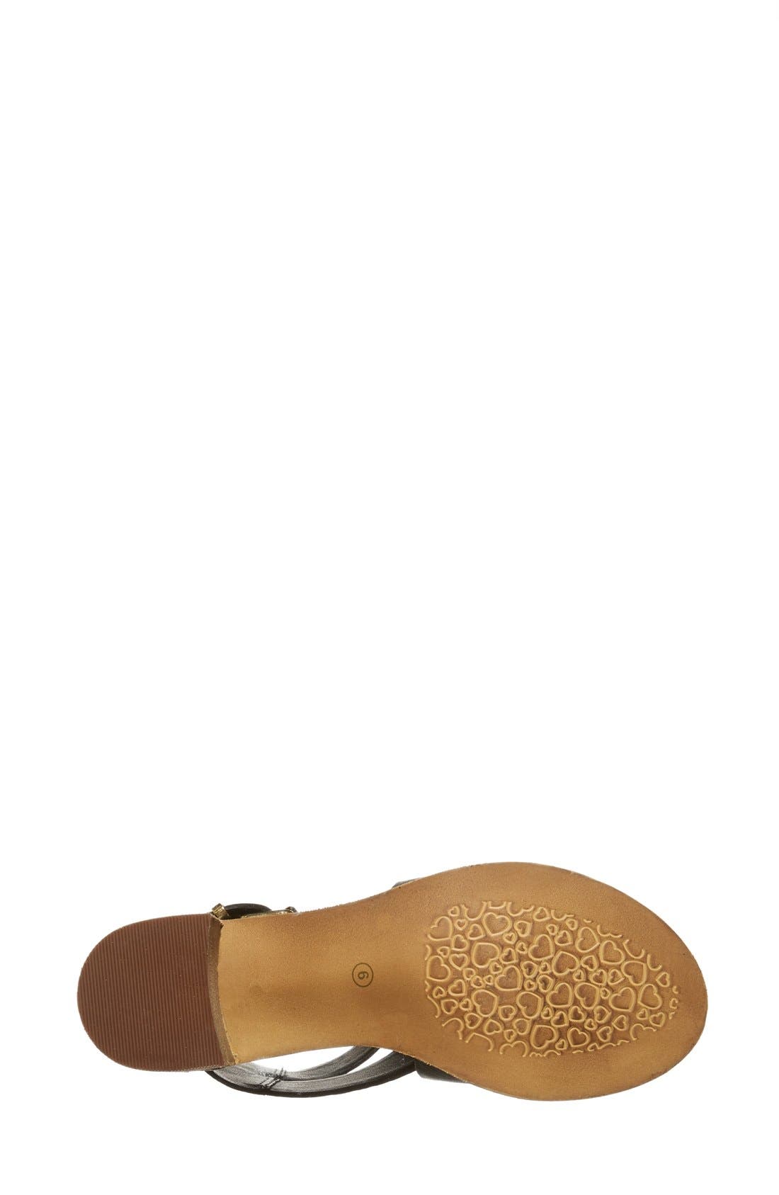 Steve Madden 'Rosana' Double Ankle Strap Leather Sandal, Alternate, color, 