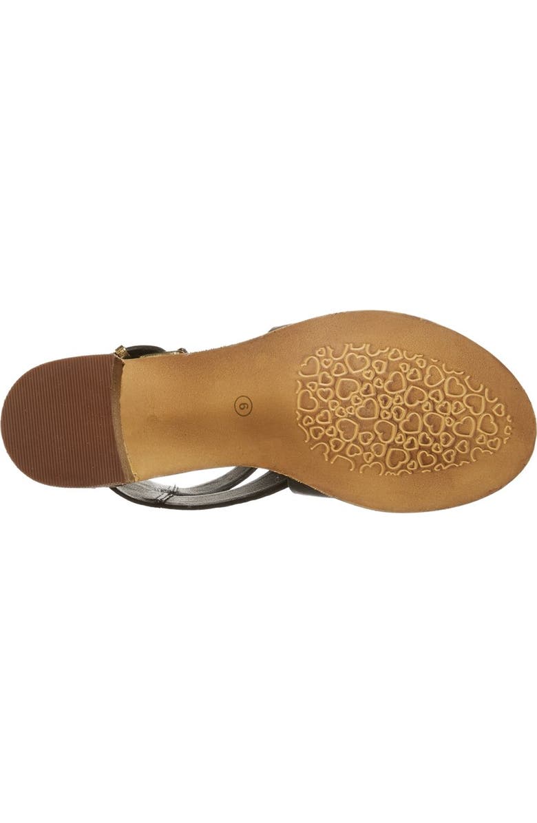 Steve Madden 'Rosana' Double Ankle Strap Leather Sandal, Alternate, color,