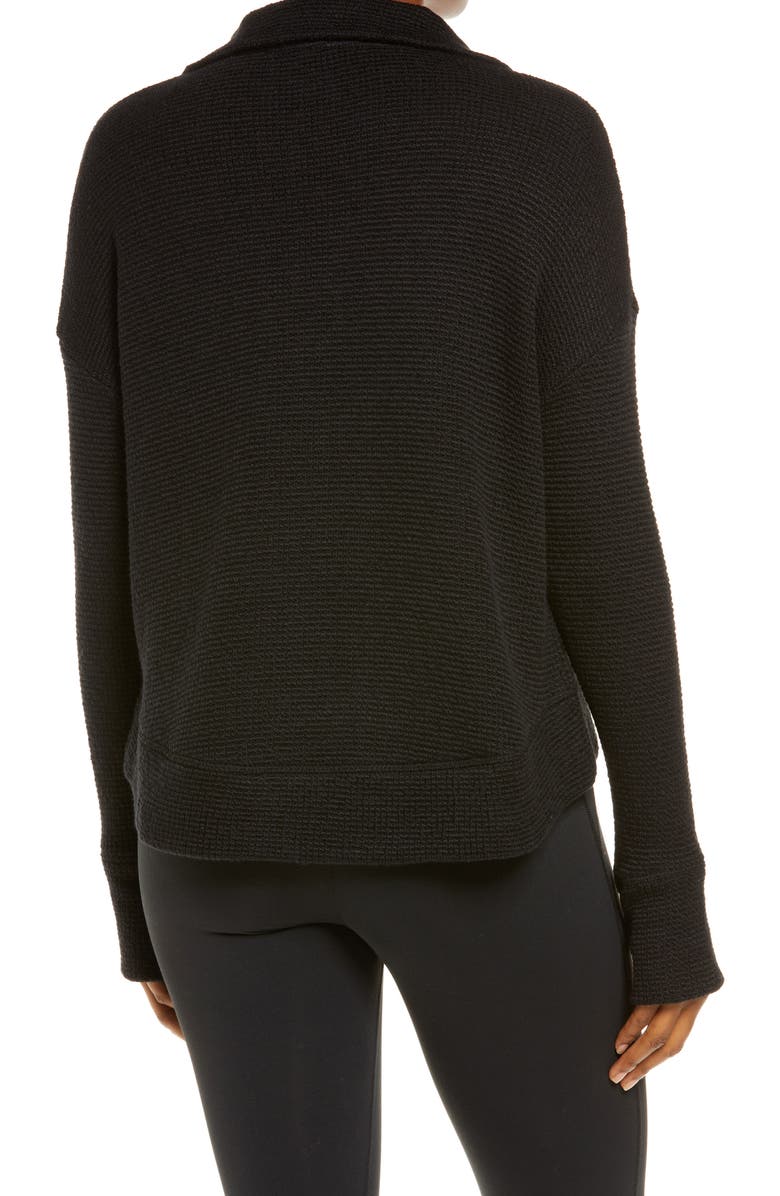 Sweaty Betty Restful Bouclé Jacket, Alternate, color, 