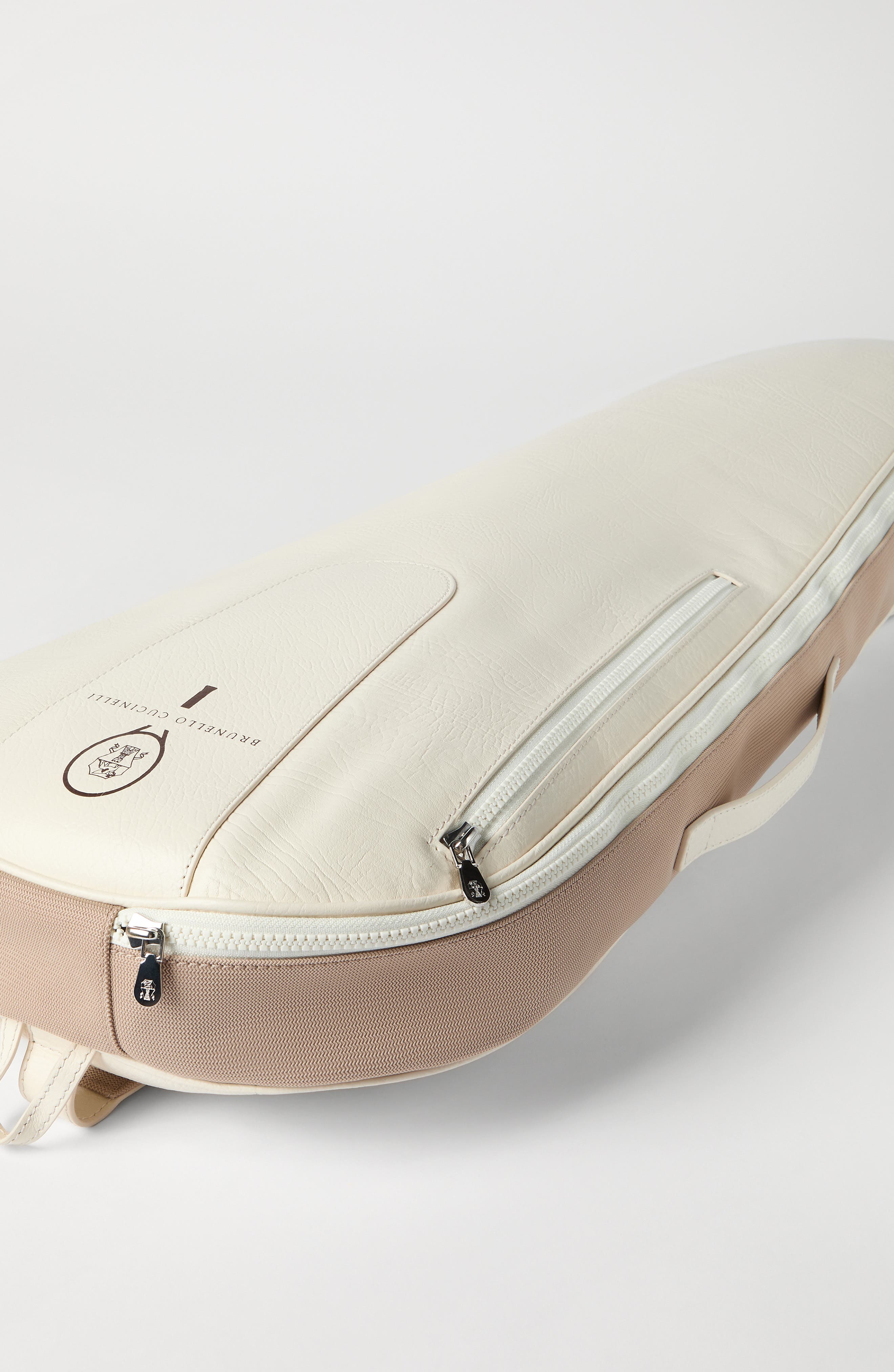 Brunello Cucinelli Tennis racket holder, Alternate, color, Panama