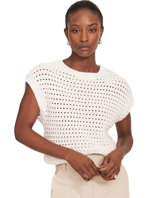 MINT VELVET MINT VELVET SEQUIN COTTON TOP