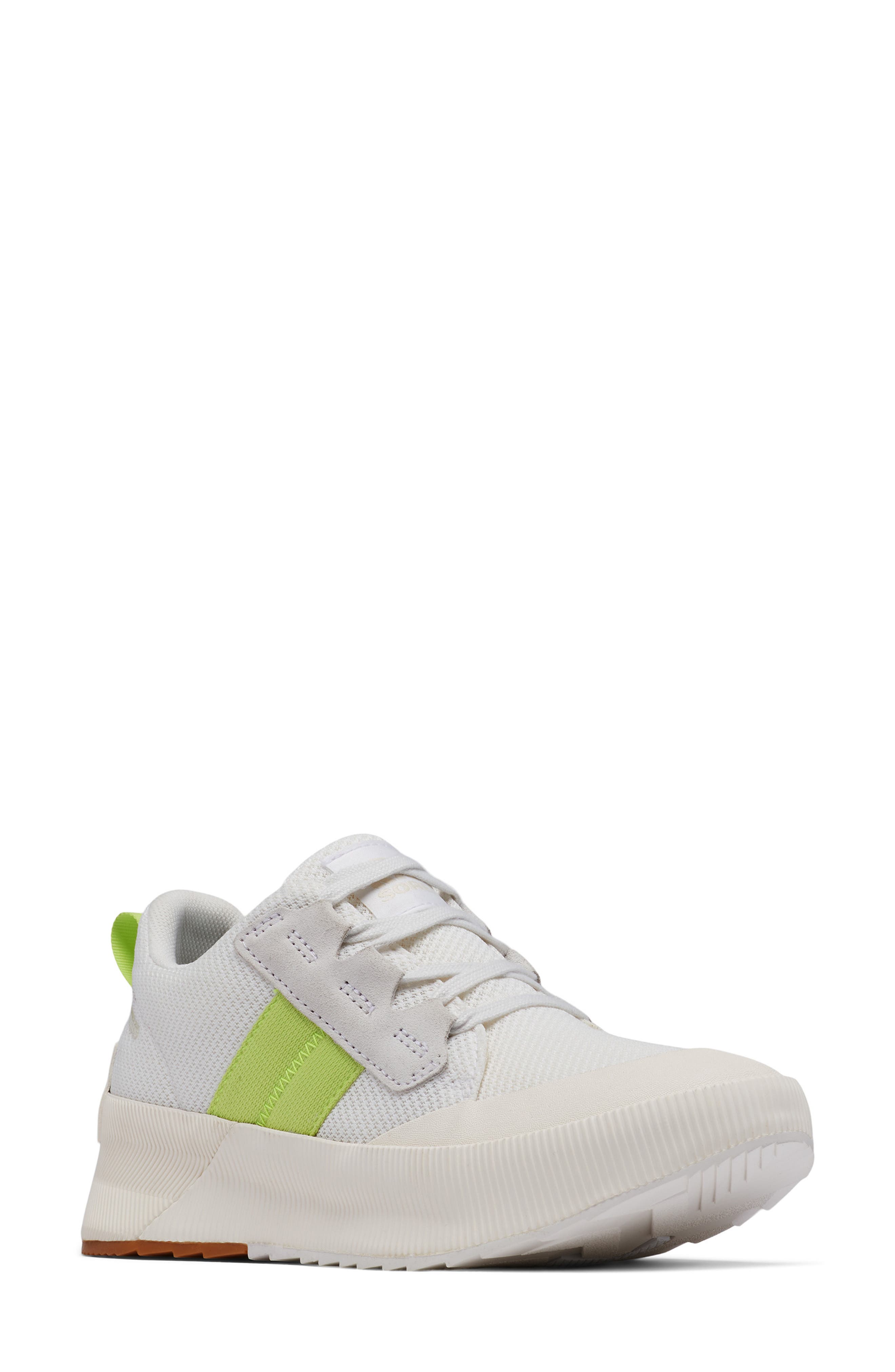 SOREL Out N About Waterproof Low Top Sneaker, Main, color, Sea Salt/ Tippet