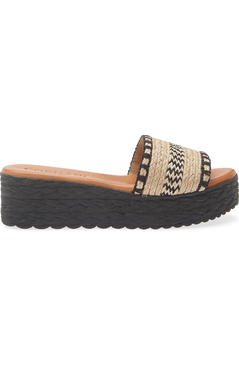 Cordani Brylee Platform Sandal, Alternate, color, Black