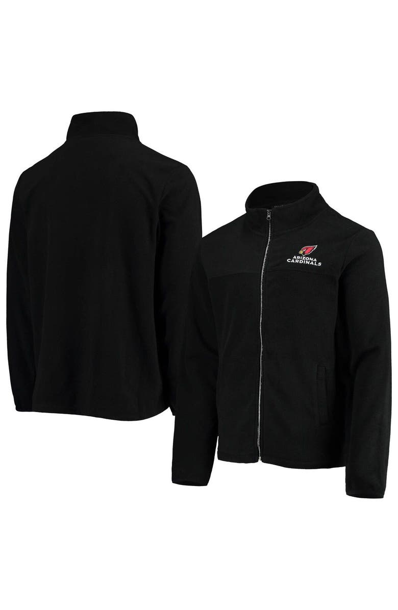 DUNBROOKE Men's Dunbrooke Black Arizona Cardinals Hayden Lightweight Full-Zip Jacket, Alternate, color, 