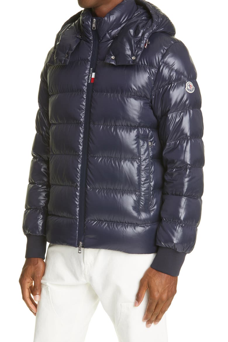 Cuvellier Water Resistant Down Puffer Jacket, Alternate, color, NAVY