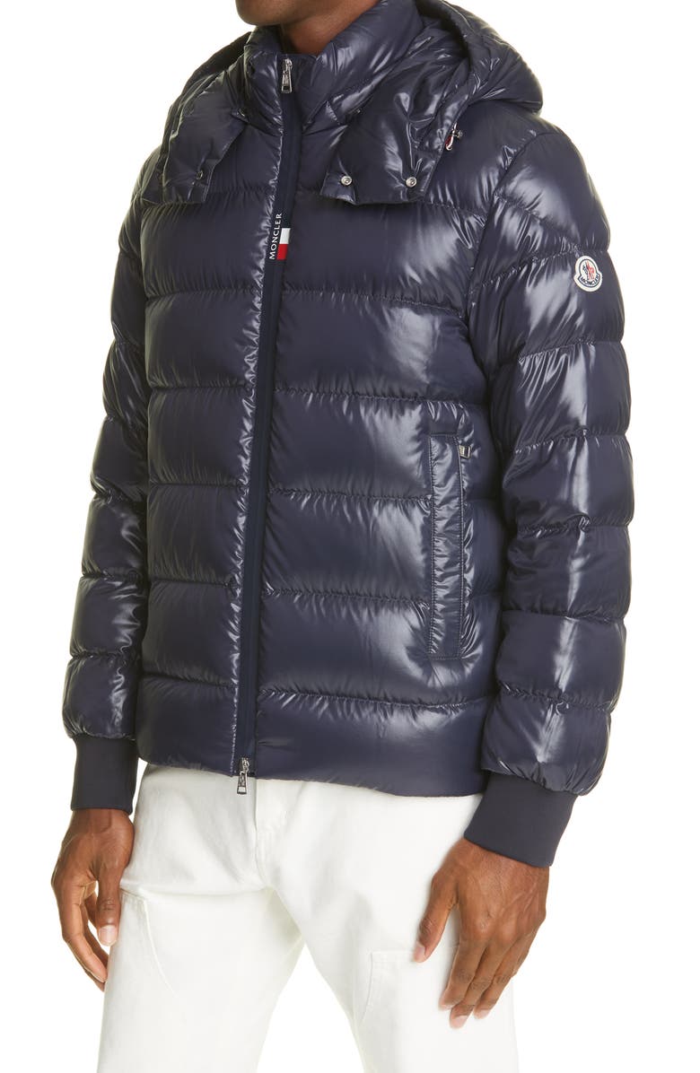 Moncler Cuvellier Water Resistant Down Puffer Jacket, Alternate, color, 