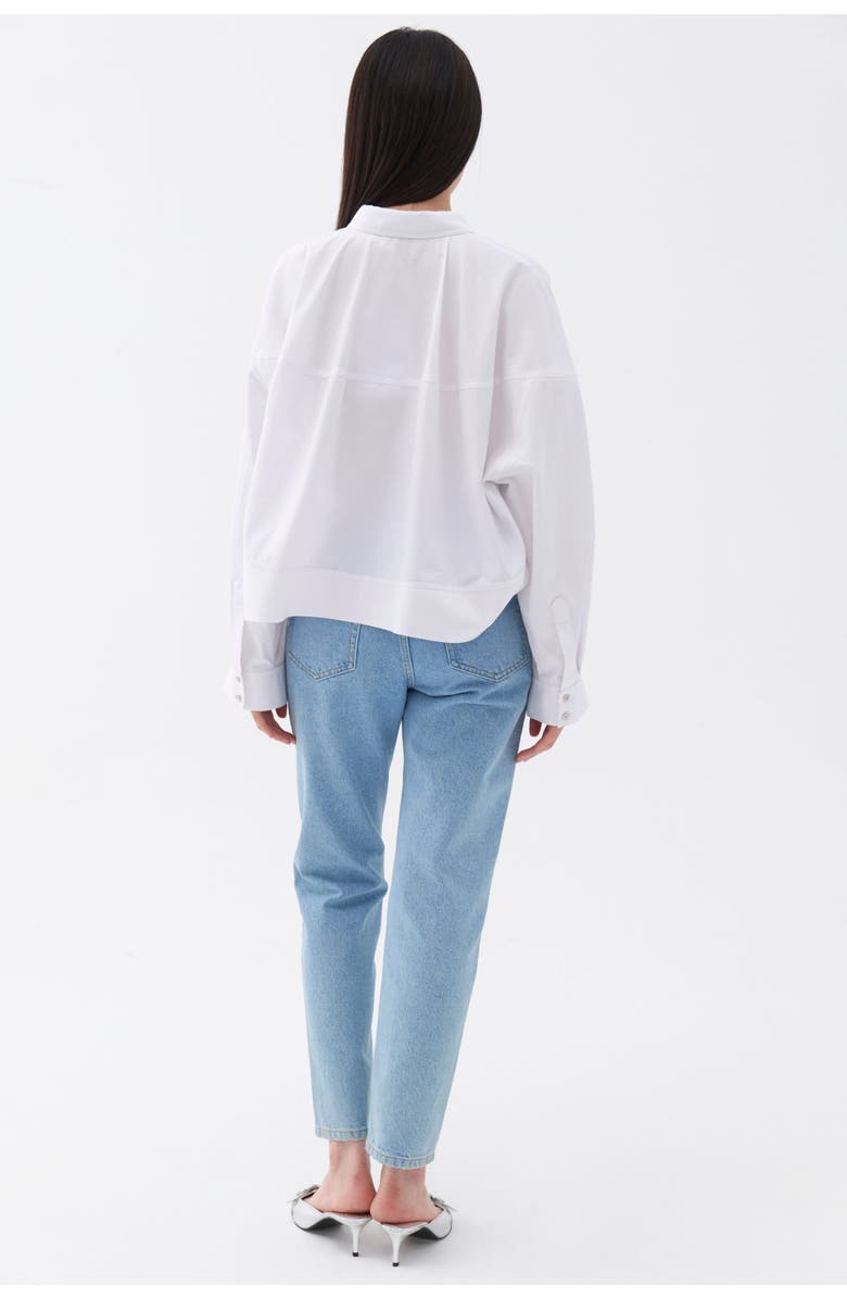 Nocturne Oversized Button-Up Shirt, Alternate, color, 