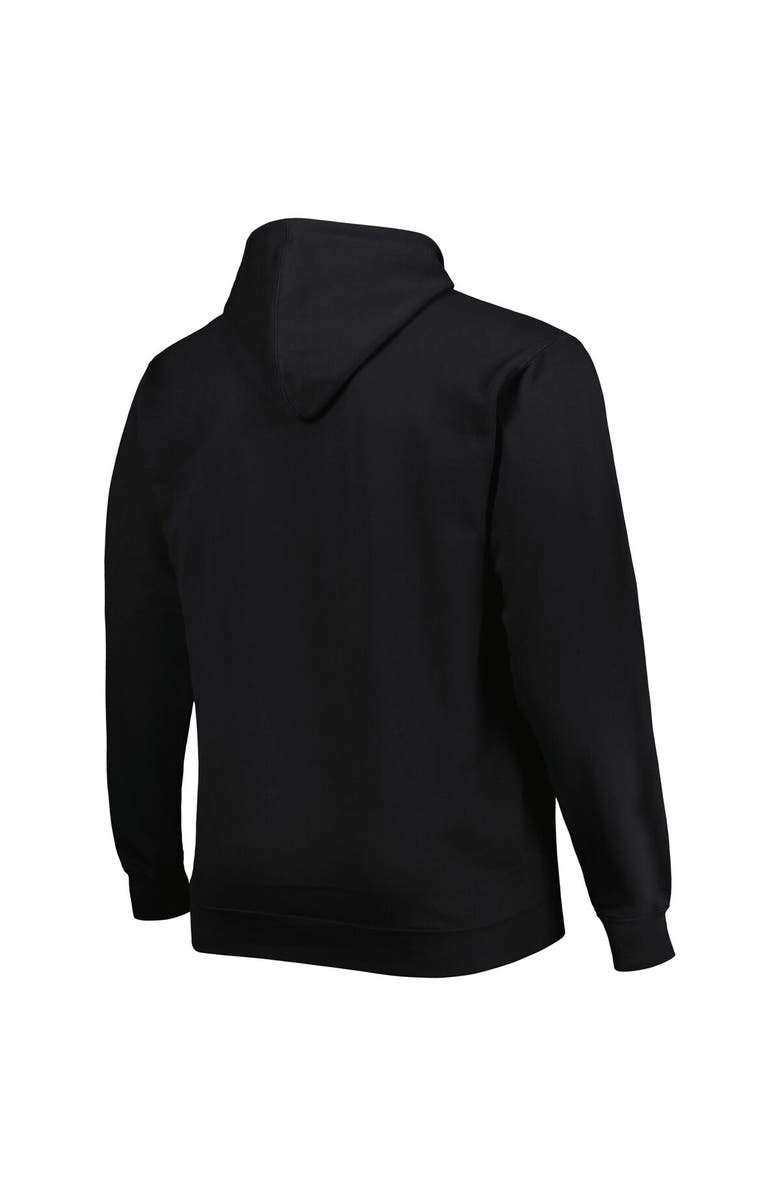 PROFILE Men's Black Sacramento Kings Big & Tall Heart & Soul Pullover Hoodie, Alternate, color, Black