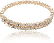 Ettika Overlapping Crystal Bangle Bracelet