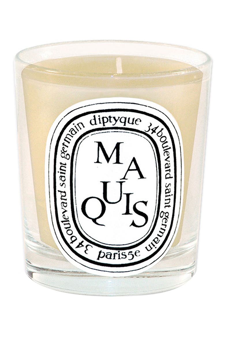 'Maquis' Scented Candle, Main, color, NO COLOR