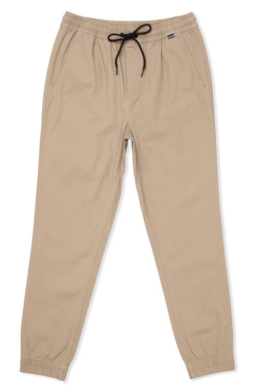 Hurley Icon Stretch Cotton Joggers In Brown