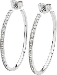 Lucy Quartermaine Skinny Drip Large Hoop