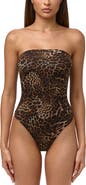 Naked Wardrobe Naked Strapless Tube Bodysuit