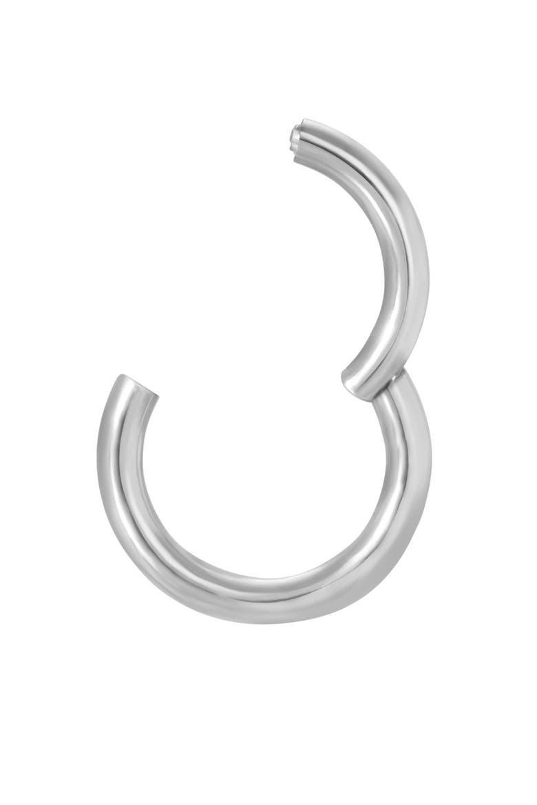 Set of 3 Linkie Charm Rings, 8mm, Alternate, color, SILVER