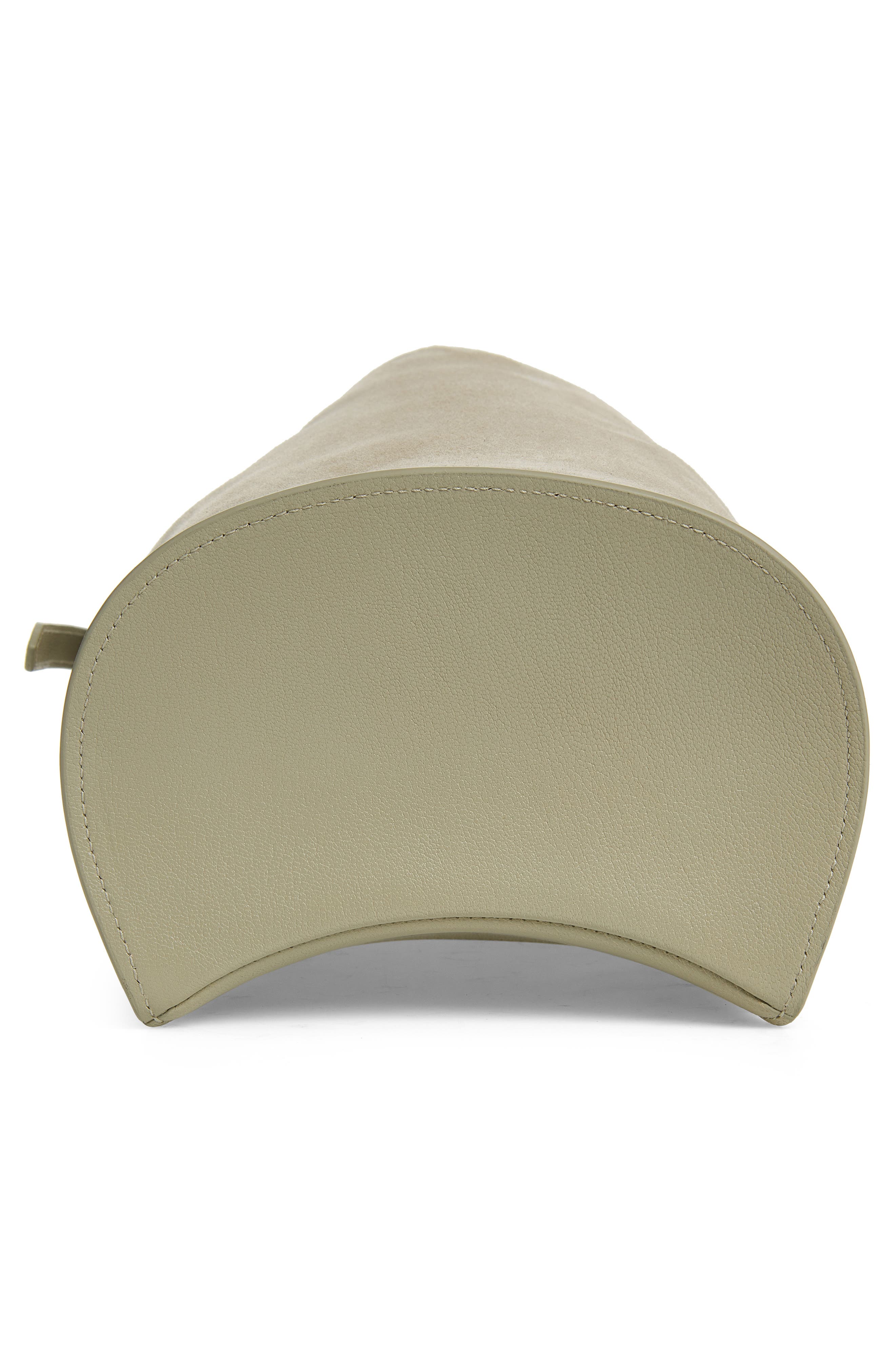 Alaïa Small Bucket Bag, Alternate, color, Beige Grise