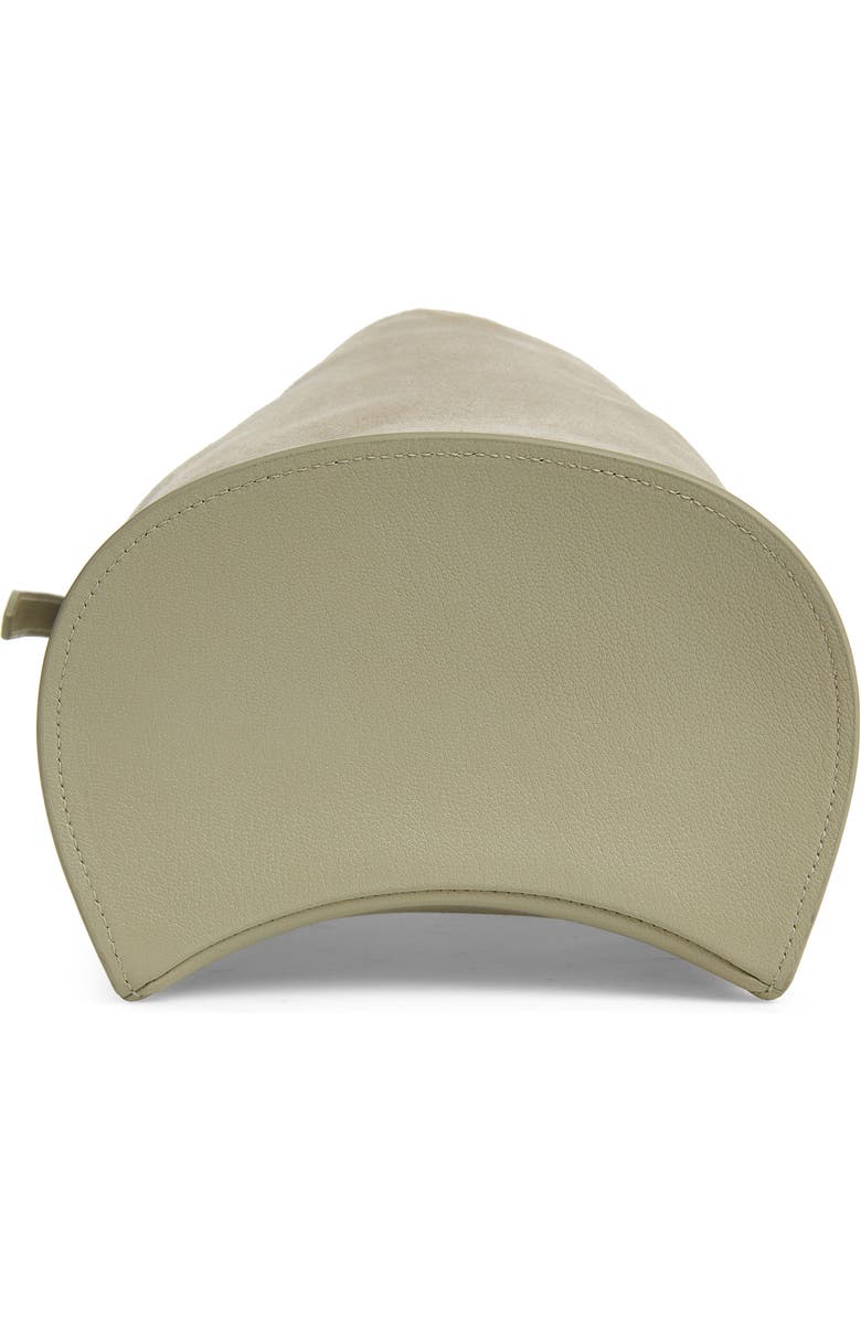 Alaïa Small Bucket Bag, Alternate, color, Beige Grise