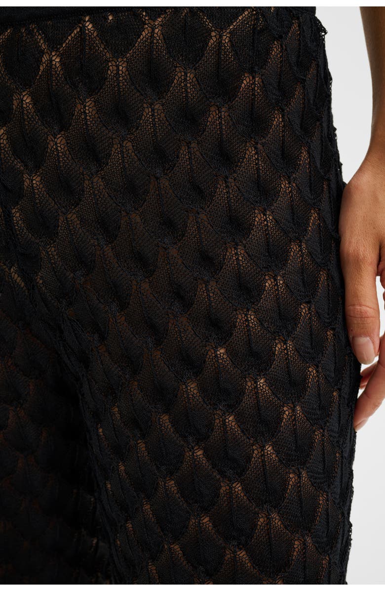 Malina Alissa Knitted Pants, Alternate, color, Black